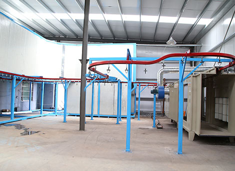 Powder Coating Spray Booth,Automatic Powder Coating Booth