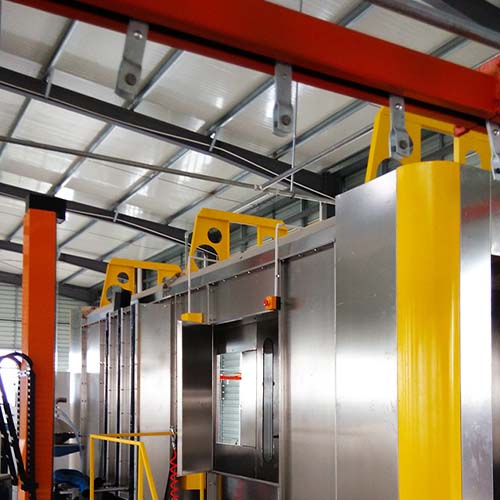 New Powder Coating Equipment New Powder Coating Equipment