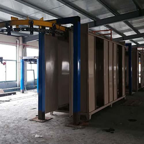 Small Powder Coating Line
